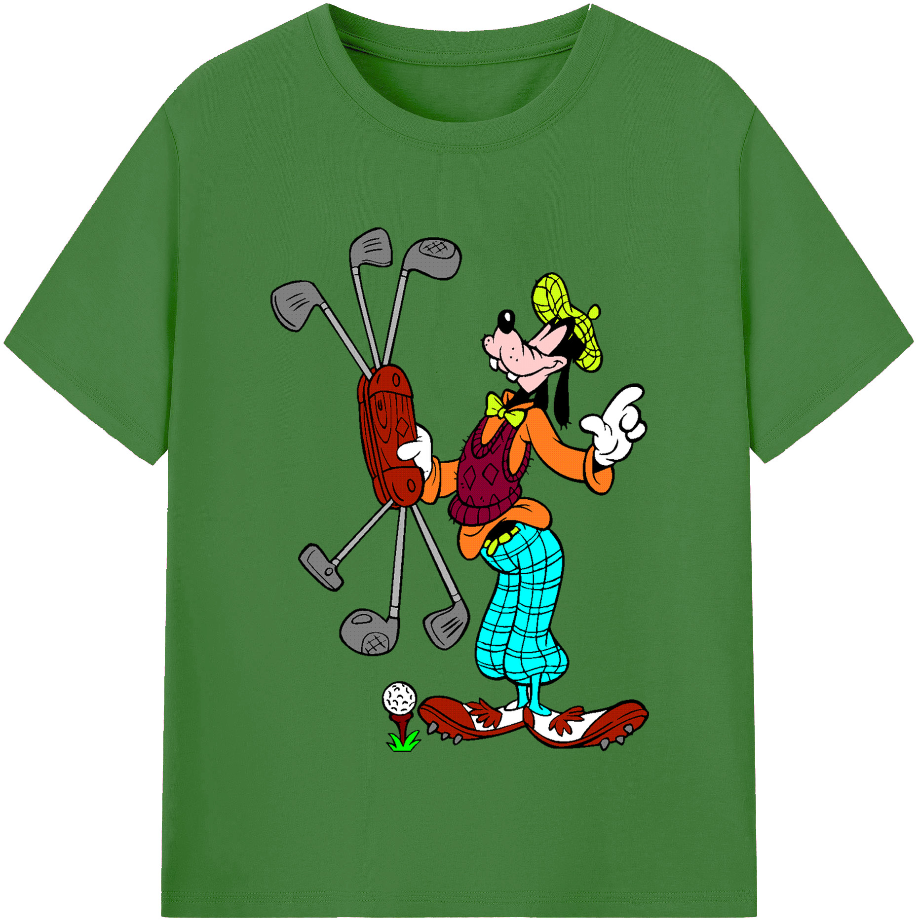 （画像用） ミッキーマウス Mickey Mouse レディースカジュアルプリントTシャツ（綿100％）